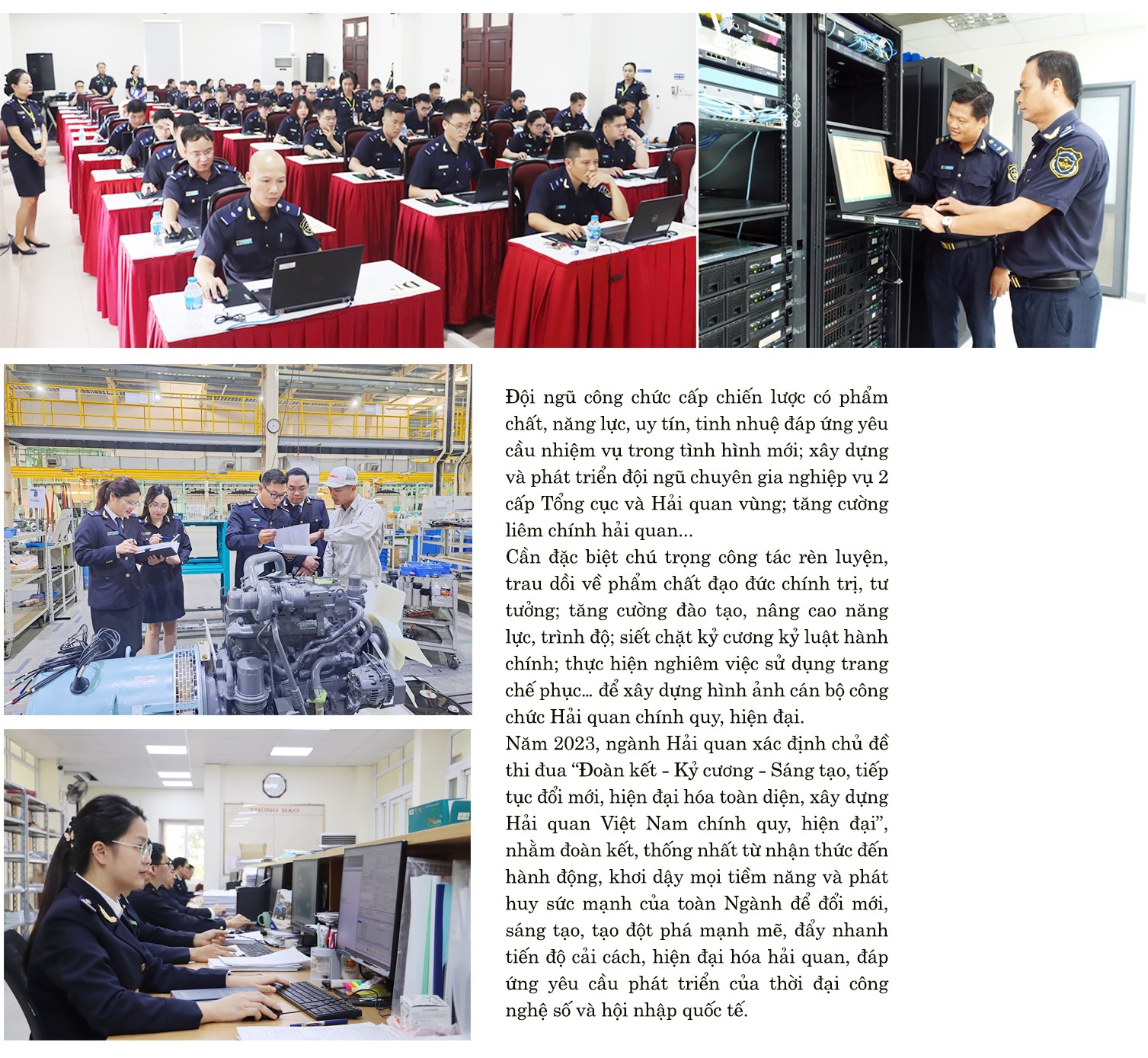 LONGFORM: Tổng cục trưởng Tổng cục Hải quan Nguyễn Văn Cẩn: Xây dựng, phát triển Hải quan Việt Nam trong kỷ nguyên số