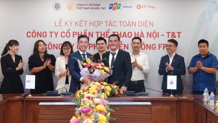 FPT Play và Công ty Cổ phần Thể thao Hà Nội - T&T hợp tác toàn diện trong lĩnh vực thể thao, giải trí