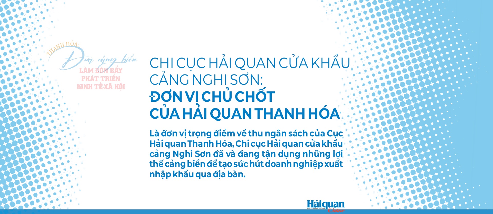 Thanh Hóa: Đưa cảng biển làm đòn bẩy triển kinh tế-xã hội