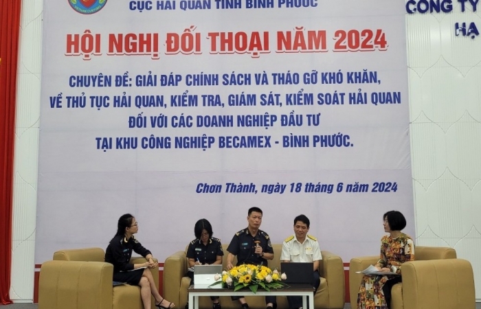 Hải quan Bình Phước: Đối thoại, đồng hành tháo gỡ khó khăn cho doanh nghiệp
