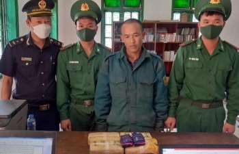 Bộ đội Biên phòng thu giữ 316,792 kg ma túy các loại