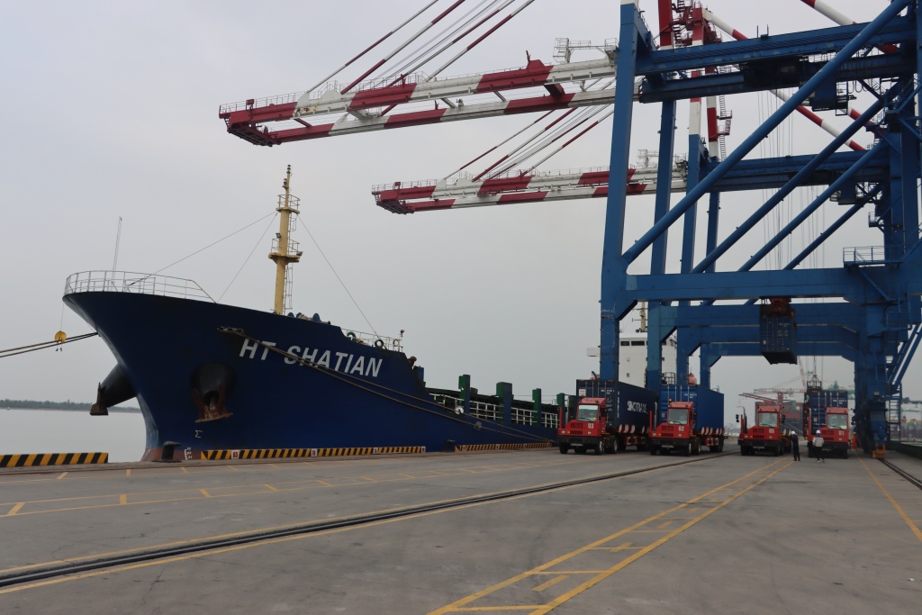 Hãng tàu YCKY đưa vào khai thác tàu lớn nhất tuyến Dongguan - Hải Phòng