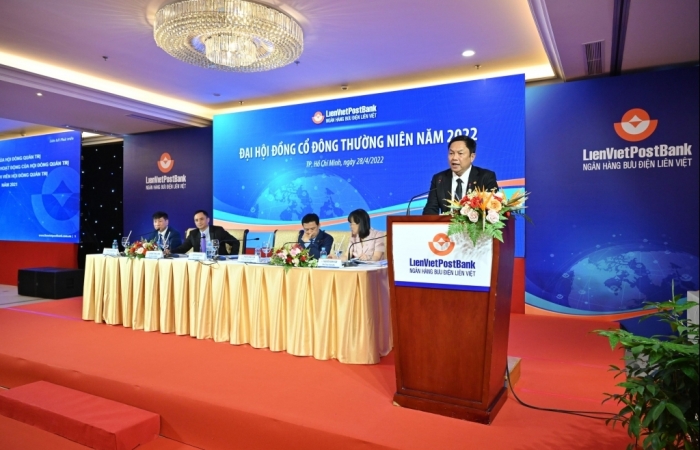ĐHĐCĐ LienVietPostBank thông qua tỷ lệ cổ tức 15% bằng cổ phiếu