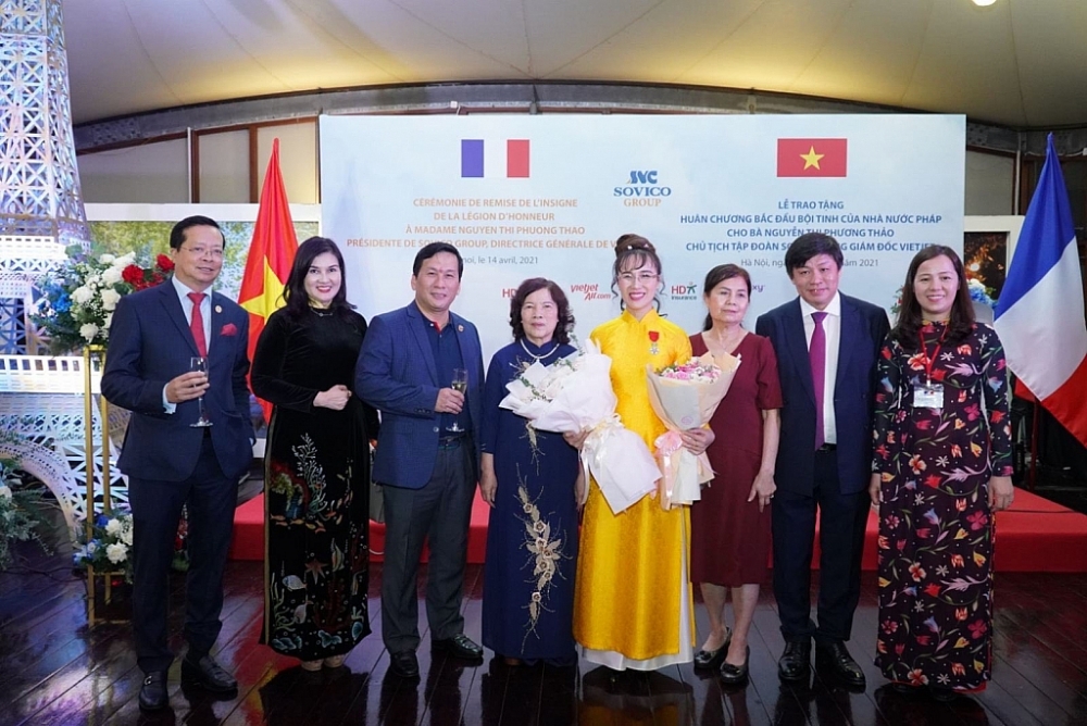 Nữ doanh nhân Việt đầu tiên nhận Huân chương Bắc đẩu bội tinh