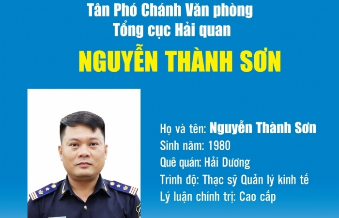 Infographics: Quá trình công tác của tân Phó Chánh Văn phòng Tổng cục Hải quan