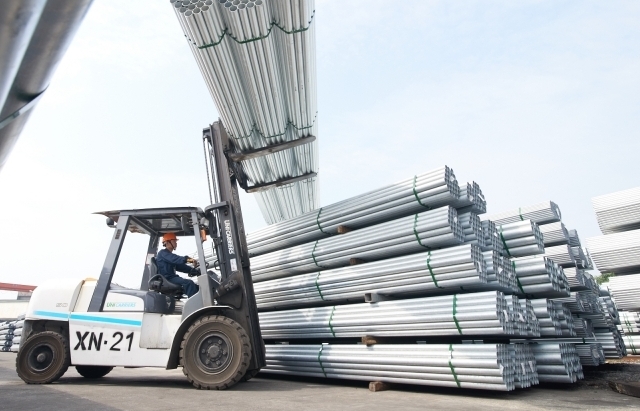 Hòa Phát đẩy mạnh xuất khẩu ống thép, tôn mạ