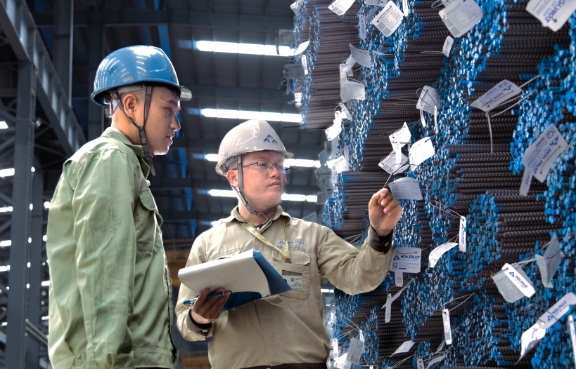 Xuất khẩu thép xây dựng Hòa Phát giảm hơn 73%