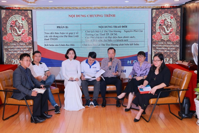 HTCAA góp ý nhiều nội dung liên quan đến Luật Thuế TNDN, TTĐB