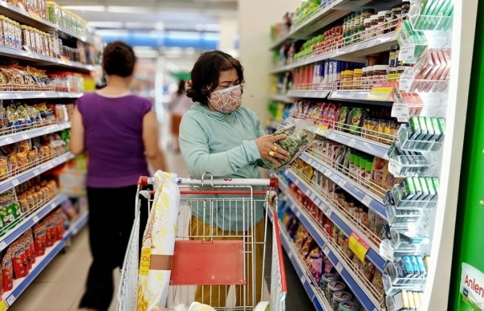 Tổng mức bán lẻ hàng hóa và doanh thu dịch vụ tiêu dùng tăng 5,49%